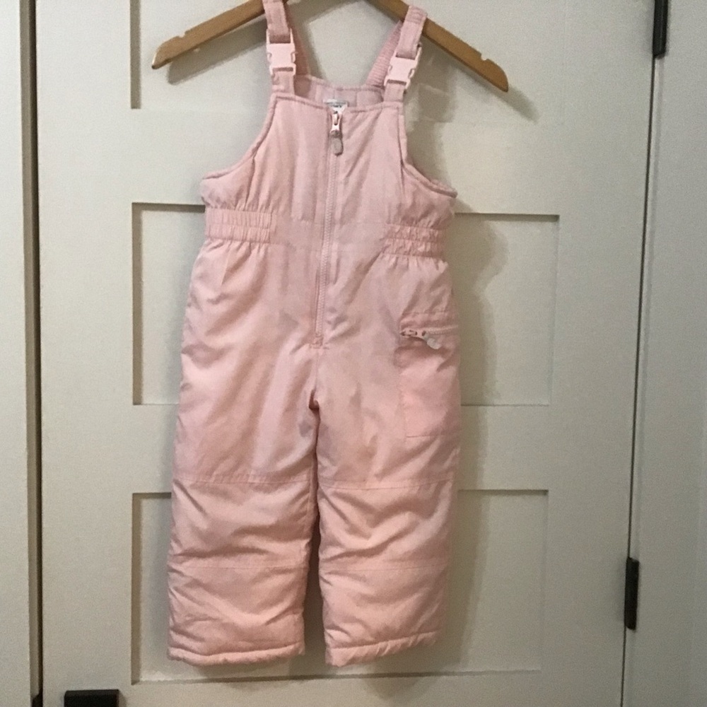 💗 3T Pink Snow Bibs – Great Condition | Carter’s